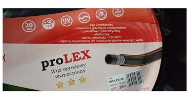 Wąż ogrodowy 1" 20m wzmocniony PROLEX 0671